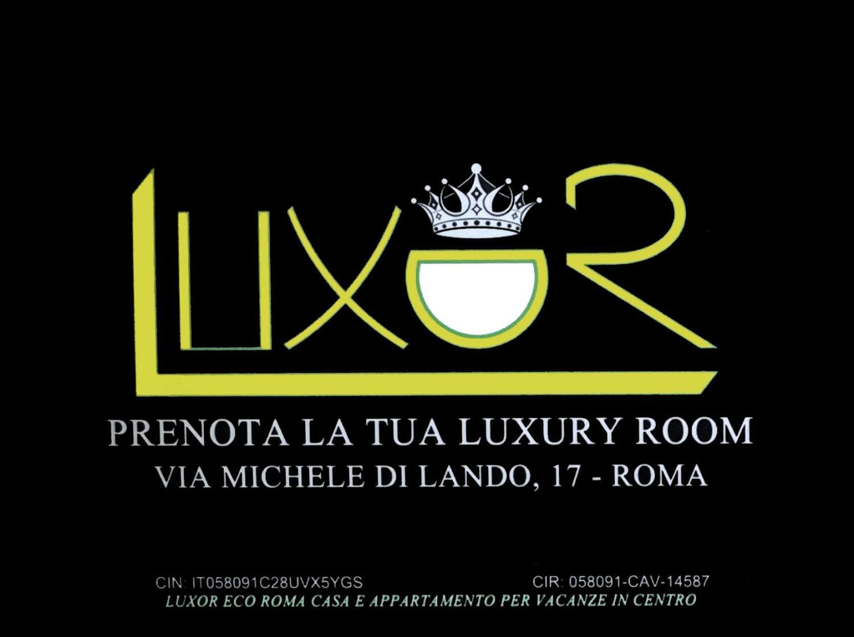 Luxor Eco Roma Casa E Appartamento Per Vacanze In Centro Piazza Bologna, Colosseo, Piazza Di Spagna, Vaticano, San Pietro, Sapienza, Fontana Di Trevi, Piazza Navona, Trastevere, Tiburtina, Termini, Aeroporto Eksteriør billede